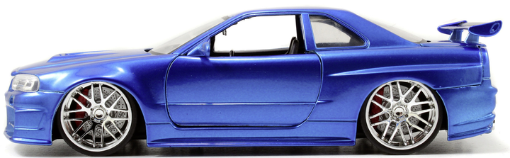 Model metalowy Jada Fast&Furious 2002 Nissan Skyline 1:24 (4006333070754) - obraz 8