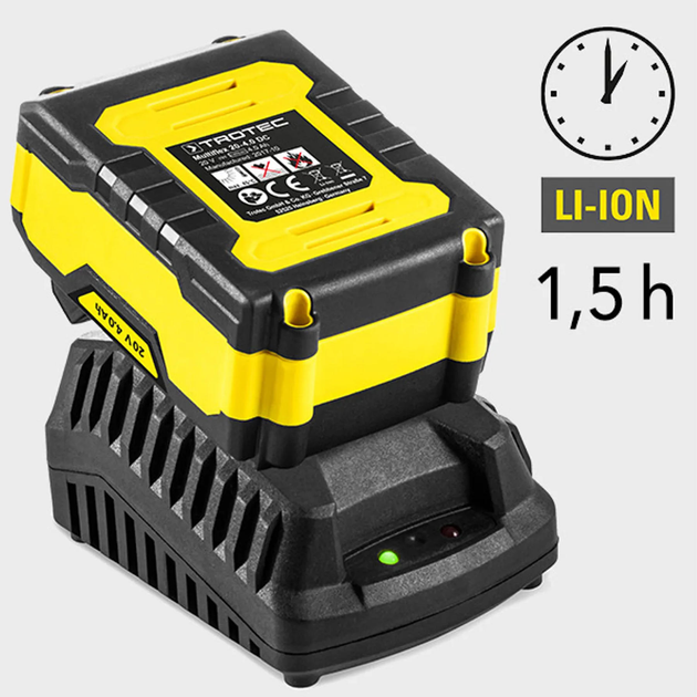 Перфоратор аккумуляторный Trotec PRDS 20-20V + кейс (4415000210) - изображение 8
