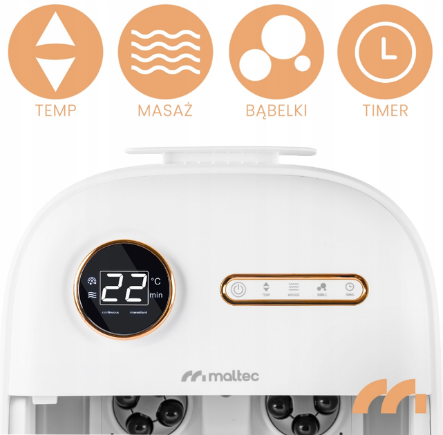 Ванночка для ног гидромассажная MalTec PRO-Hydro500WS - Фото 3 Ванночка для ног гидромассажная MalTec PRO-Hydro500WS - изображение 3