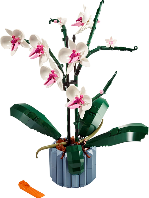 Zestaw klocków LEGO Icons Orchidea 608 elementów 3 szt (10311) - obraz 2