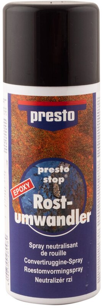 Аэрозольный преобразователь ржавчины Presto Rost Umwandler, 400 мл ...