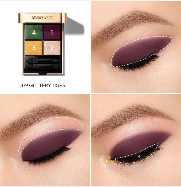 Cienie do powiek Guerlain Ombres G 879 Glittery Tiger 6 g (3346470440067) - obraz 4
