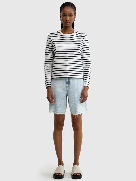 Шорти джинсові жіночі Big Star DAKOTA-112 W29 Сині (5900714529611) - зображення 5