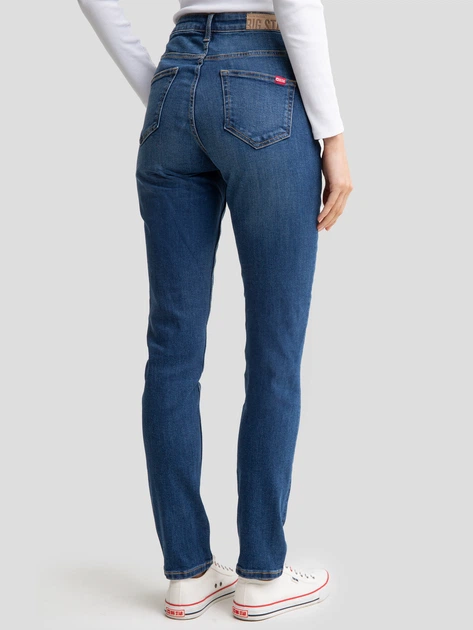Jeansy skinny damskie Big Star Katrina High Waist-470 W28-L28 Niebieskie (5900714695743) - obraz 2