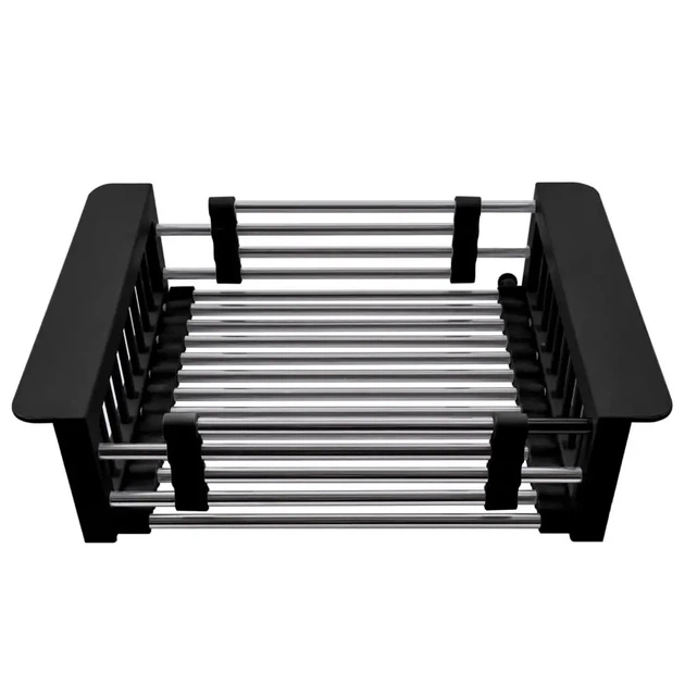 Чорний кошик для мийки Nett KB-3022 - изображение 2