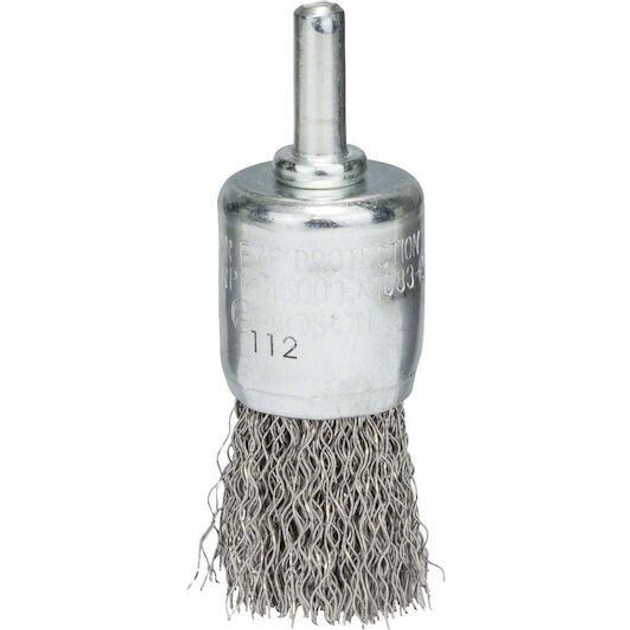 Щітка торцева дротяна Bosch PRO Stainless Steel clean (25 мм / 0.3 мм) (2608622127) - зображення 1