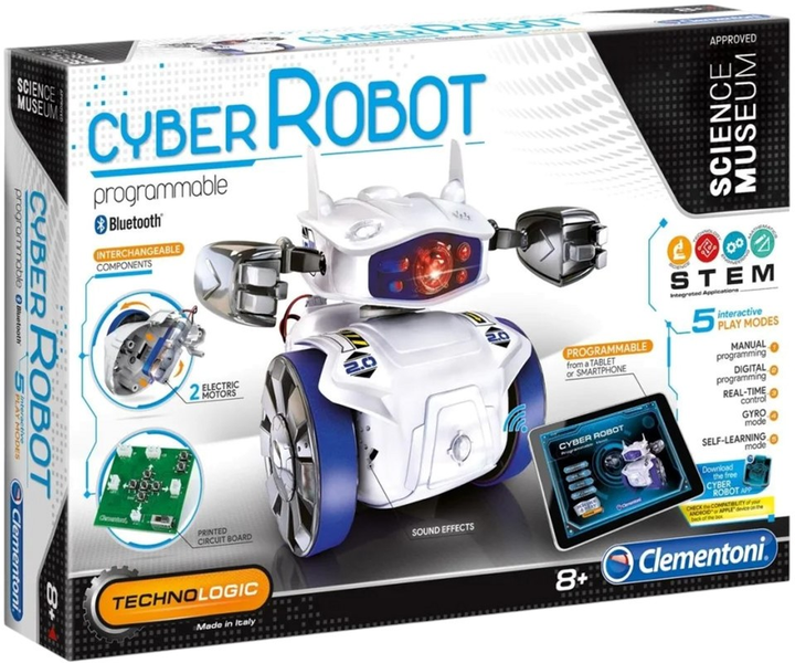 Наукова іграшка Clementoni Science Museum: Cyber Robot (8005125750221) - зображення 1