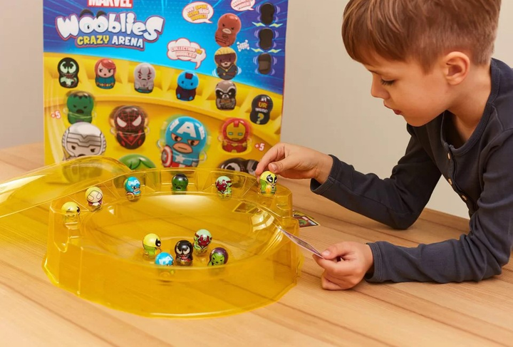 Ігровий набір TM Toys Wooblies Crazy Arena з фігурками 4 шт WBM005 (8436561093779) - зображення 5