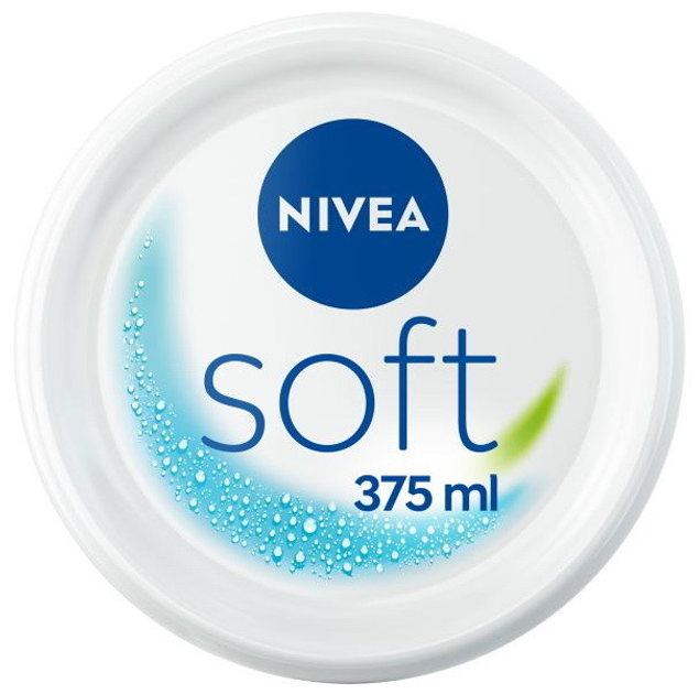 Крем NIVEA Soft 375 мл зволожувальний - зображення 1