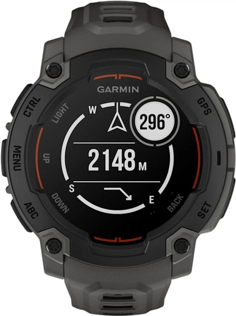 Смарт-годинник Garmin Instinct E 45 mm Charcoal (010-02933-00) - зображення 7