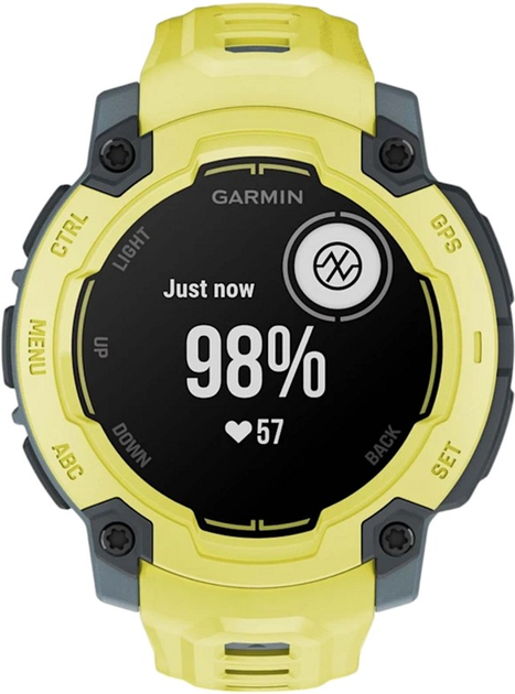 Smartwatch Garmin Instinct E 45 mm Electric Lime (010-02933-01) - obraz 12