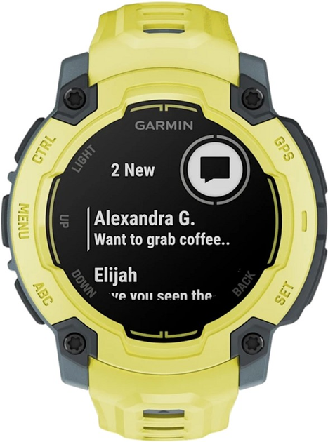 Smartwatch Garmin Instinct E 45 mm Electric Lime (010-02933-01) - obraz 13