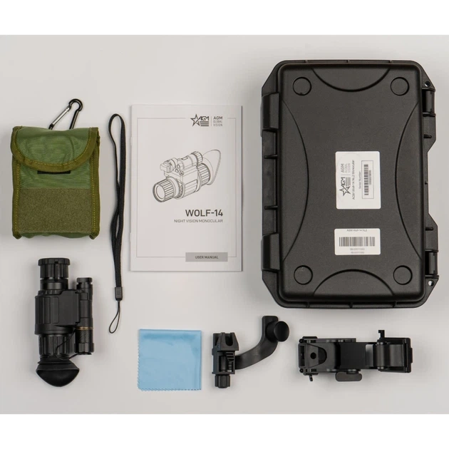 Монокуляр нічного бачення AGM Wolf-14 NL2 - Фото 6 Монокуляр нічного бачення AGM Wolf-14 NL2 - зображення 6