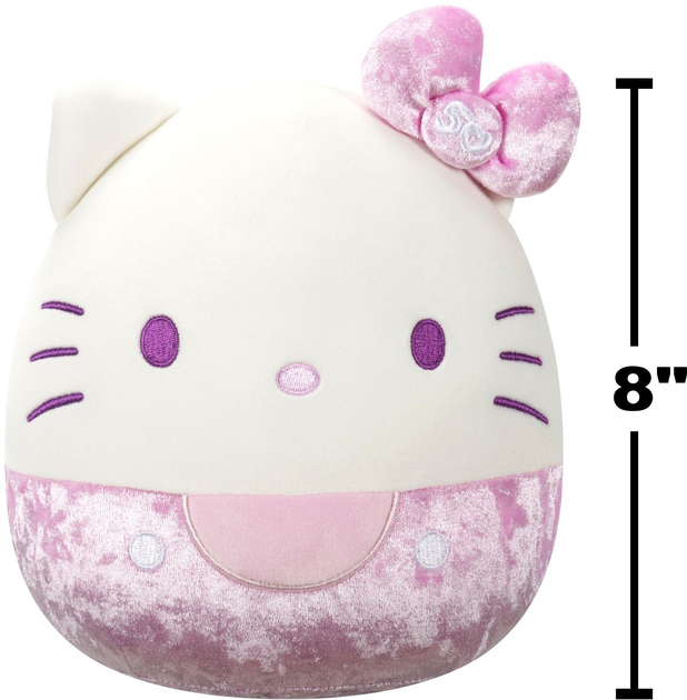 М'яка іграшка Squishmallows HelloKitty 20 см рожевий (196566429185) - зображення 2