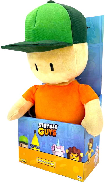 М'яка іграшка P.M.I Ltd. Stumble Guys P.M.I Ltd. S1 Huggable plush Mr Stumble 30 см (7290117588925) - зображення 1