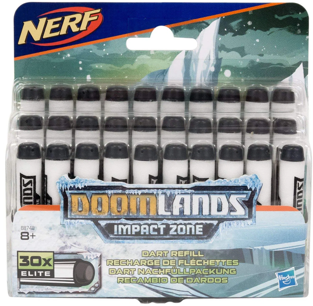 Zestaw strzałek do blasterów Hasbro Nerf DoomLands Impact Zone 30 szt. (5010993304776) - obraz 1