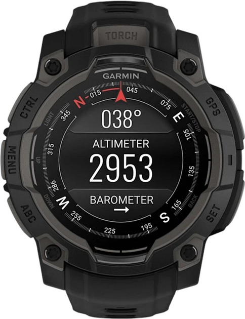 Smartwatch Garmin Instinct 3 45 mm Black (010-02936-00) - obraz 10