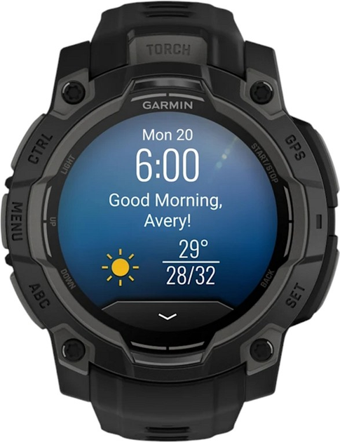 Smartwatch Garmin Instinct 3 45 mm Black (010-02936-00) - obraz 13