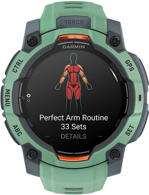 Смарт-годинник Garmin Instinct 3 45 mm Neotropic (010-02936-01) - зображення 7