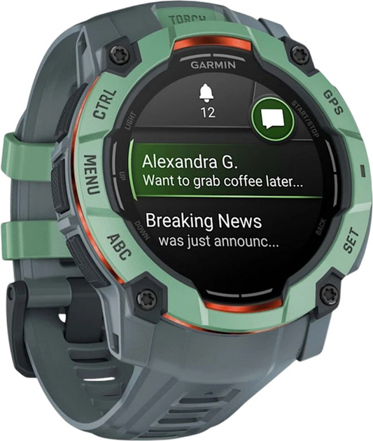 Smartwatch Garmin Instinct 3 50 mm Neotropic (010-03020-01) - obraz 3