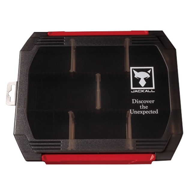 Коробка Jackall W Open Tackle Box M 2300D Black – фото, відгуки