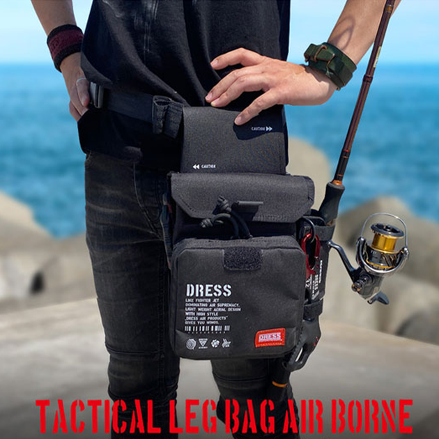 Сумка Dress Tactical Leg Bag Air Borne Black - Фото 6 Сумка Dress Tactical Leg Bag Air Borne Black - изображение 6