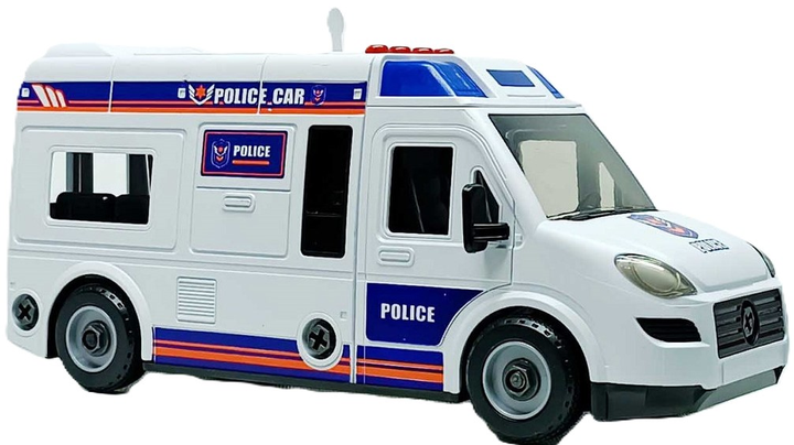 Policja Mz-import Policja światło i dźwięk, rozkęcana (5908287009998) - obraz 2