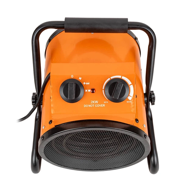 Теплова гармата ТехАС (2 кВт, 230 В, 30 кв.м) електричний обігрівач (24474) - зображення 4