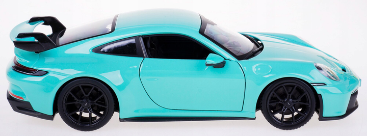 Metalowy model Burato samochód Porsche 1:24 Zielony (4893993211043) - obraz 3