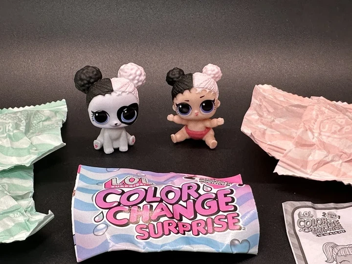 Игровой набор Lol Surprise Me My Lil heartbreaker Sis Lil Pet Color Change bro кукла сестричка малыш питомец - изображение 3