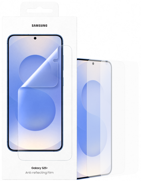 Защитная пленка Samsung Anti-reflecting Film для Samsung Galaxy S25 Plus 2 шт (EF-US936CTEGWW) - изображение 1