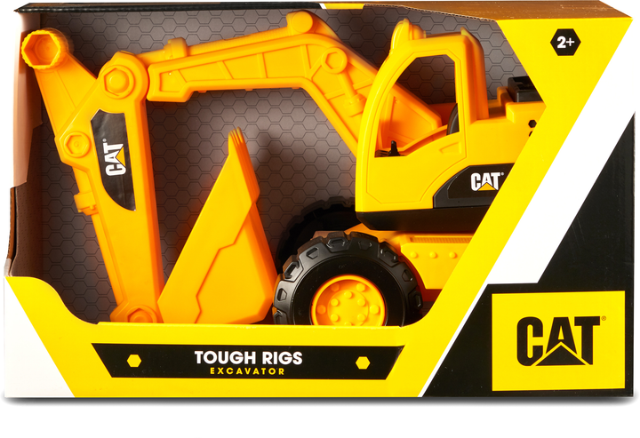 Іграшка Funrise CAT Важка техніка Екскаватор 38 см (82035) (0021664820353) - зображення 7