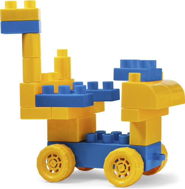 Конструктор Wader Kids Blocks 90 елементів (41296) (5900694412965) - зображення 2