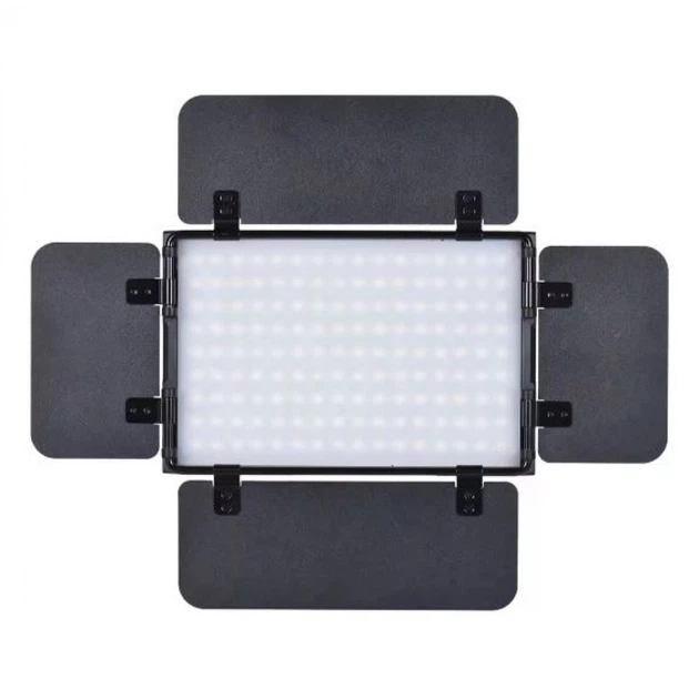 LED-видеосвет PT-15B PRO II 15 Вт 3200-5600K/1500 лм/аккумулятор F-550/2400 мА·ч+зарядное устройство 145*95*22 мм - изображение 3