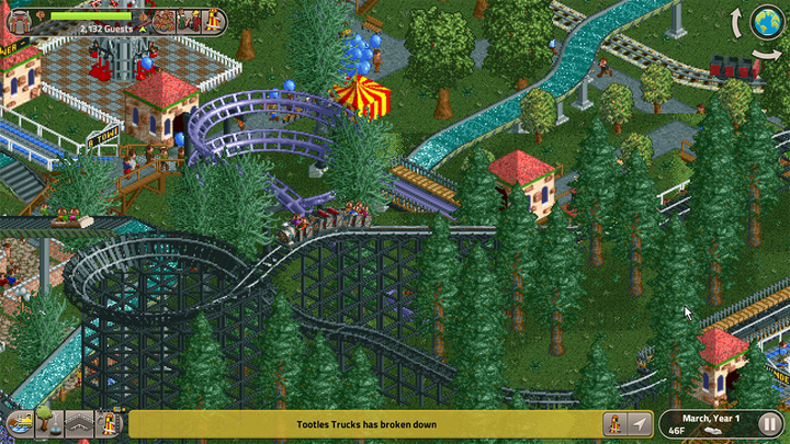 Гра Nintendo Switch RollerCoaster Tycoon Classic (Картридж) (5056635613530) - зображення 12