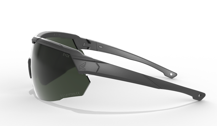 Тактичні балістичні окуляри EDGE Rolling Thunder із змінними димчастими лінзами чорна оправа - зображення 2