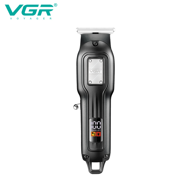 Тример VGR V-918 4 насадки/600mAh/IPX6/Black (10557) - зображення 1