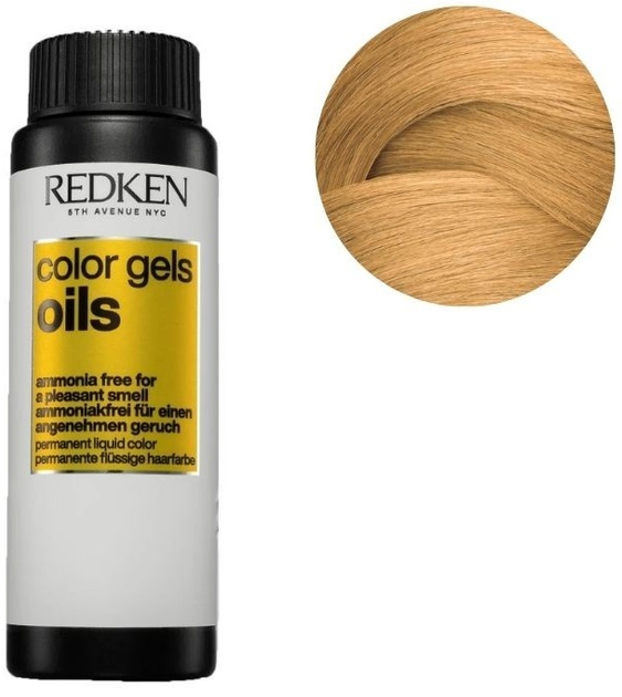 Farba do włosów Redken Color Gels Oils 10NW-10.03 trwała 3 x 60 ml (3474637242329) - obraz 2