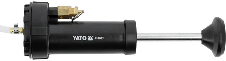 Комплект для заповнення та прокачування гальмівної системи авто&nbsp;YATO YT-06837 (5906083108860) - зображення 3