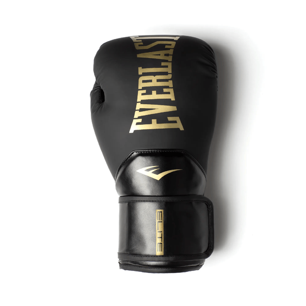 Боксерські рукавиці Everlast Elite 2 Boxing Gloves (P00003270) Black/Gold 10 унцій - Фото 2 Боксерські рукавиці Everlast Elite 2 Boxing Gloves (P00003270) Black/Gold 10 унцій - зображення 2