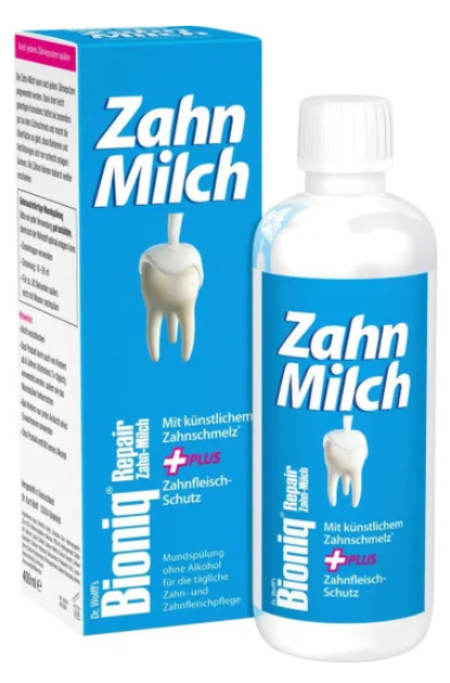 Odświeżacz do ust Bioniq Repair Zahn-Milch 400 ml (4008666830074) - obraz 1