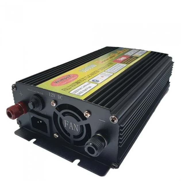 Перетворювач напруги 12V-220V Інвертор із функцією заряджання акумулятора DC-AC Wimpex 3200W UPS - Фото 2 Перетворювач напруги 12V-220V Інвертор із функцією заряджання акумулятора DC-AC Wimpex 3200W UPS - зображення 2