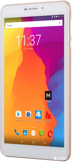Планшет Nomi Corsa Pro 3G 16GB C070020 White-Gold – фото, отзывы ...