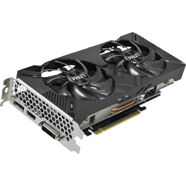 Відеокарта Palit GeForce GTX 1660 Ti Dual – фото, отзывы