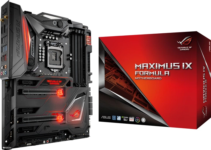 Материнська плата Asus Maximus IX Formula (s1151, Intel Z270, PCI-Ex16) - Фото 8 Материнська плата Asus Maximus IX Formula (s1151, Intel Z270, PCI-Ex16) - зображення 8