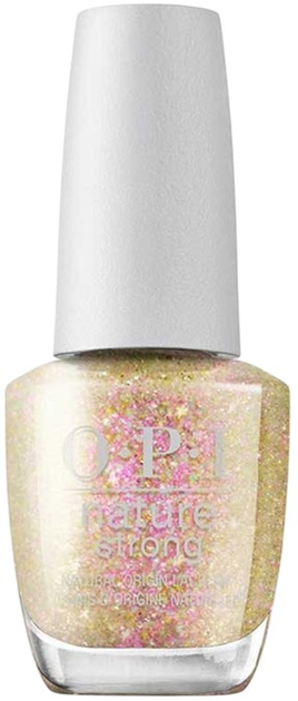 Lakier do paznokci Opi Nature Strong Mind-Full Of Glitter 15 ml (4064665093230) - obraz 1