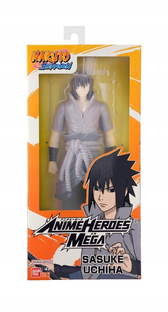 Фігурка персонажа Bandai Anime Heroes Mega Naruto Саске Утіха (3296580381524) - зображення 4