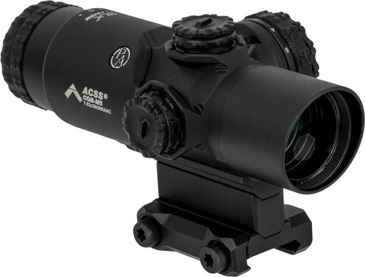 Приціл призматичний Primary Arms GLx 2X сітка ACSS CQB-M5 7.62x39/.300 BLK - зображення 1