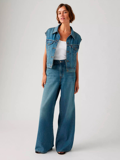Джинси Baggy жіночі Levi`s XL Straight Stop Flaxing A8701-0009 27-31 Сині (5401157844717) - зображення 4