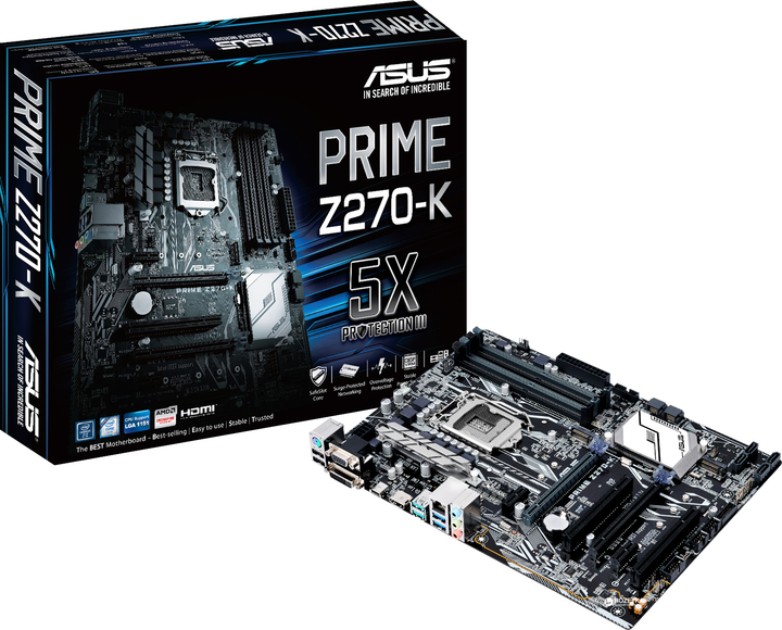 Материнская плата Asus Prime Z270-K (s1151, Intel Z270, PCI